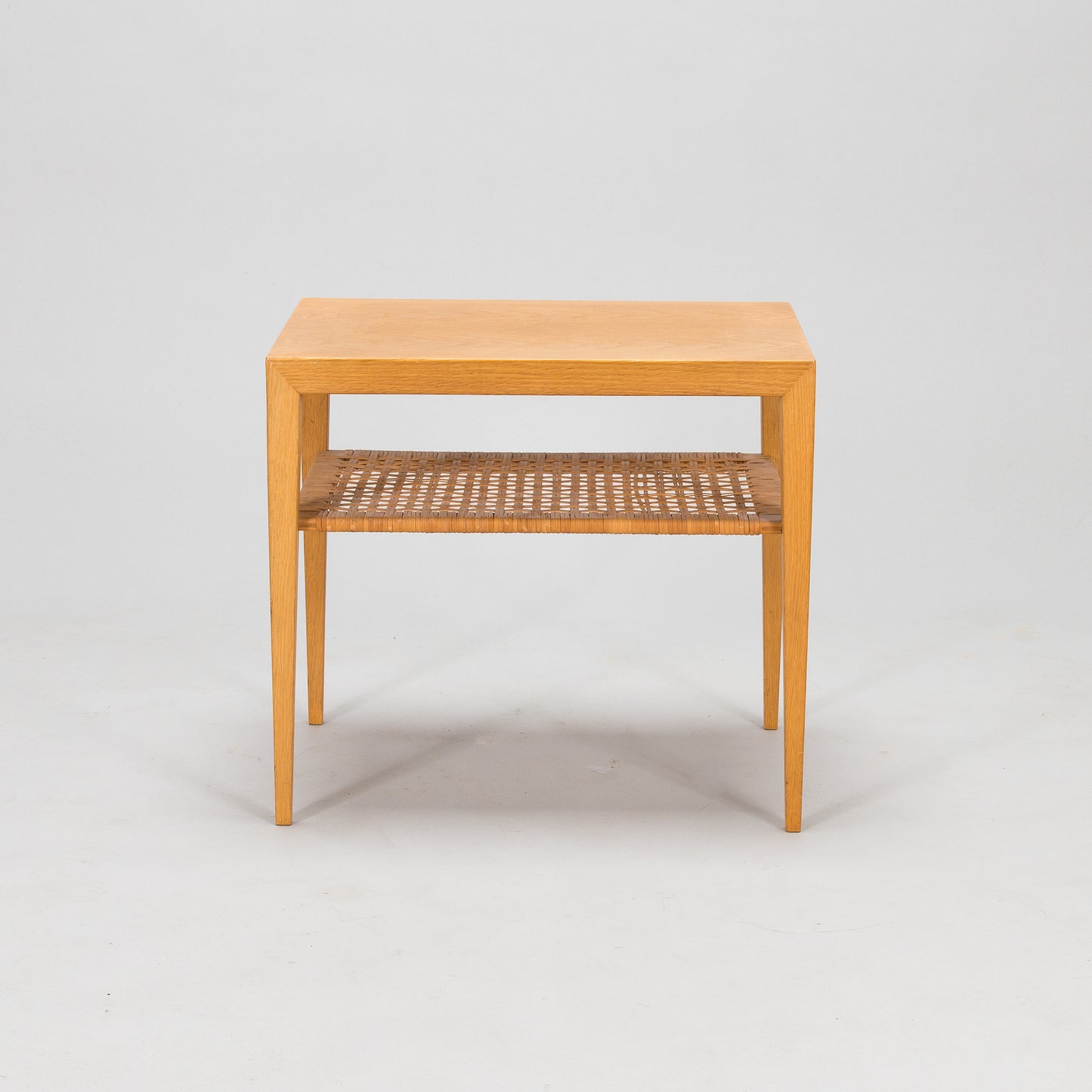 Teak Bedside Table by Severin Hansen for Haslev, Designed 1957