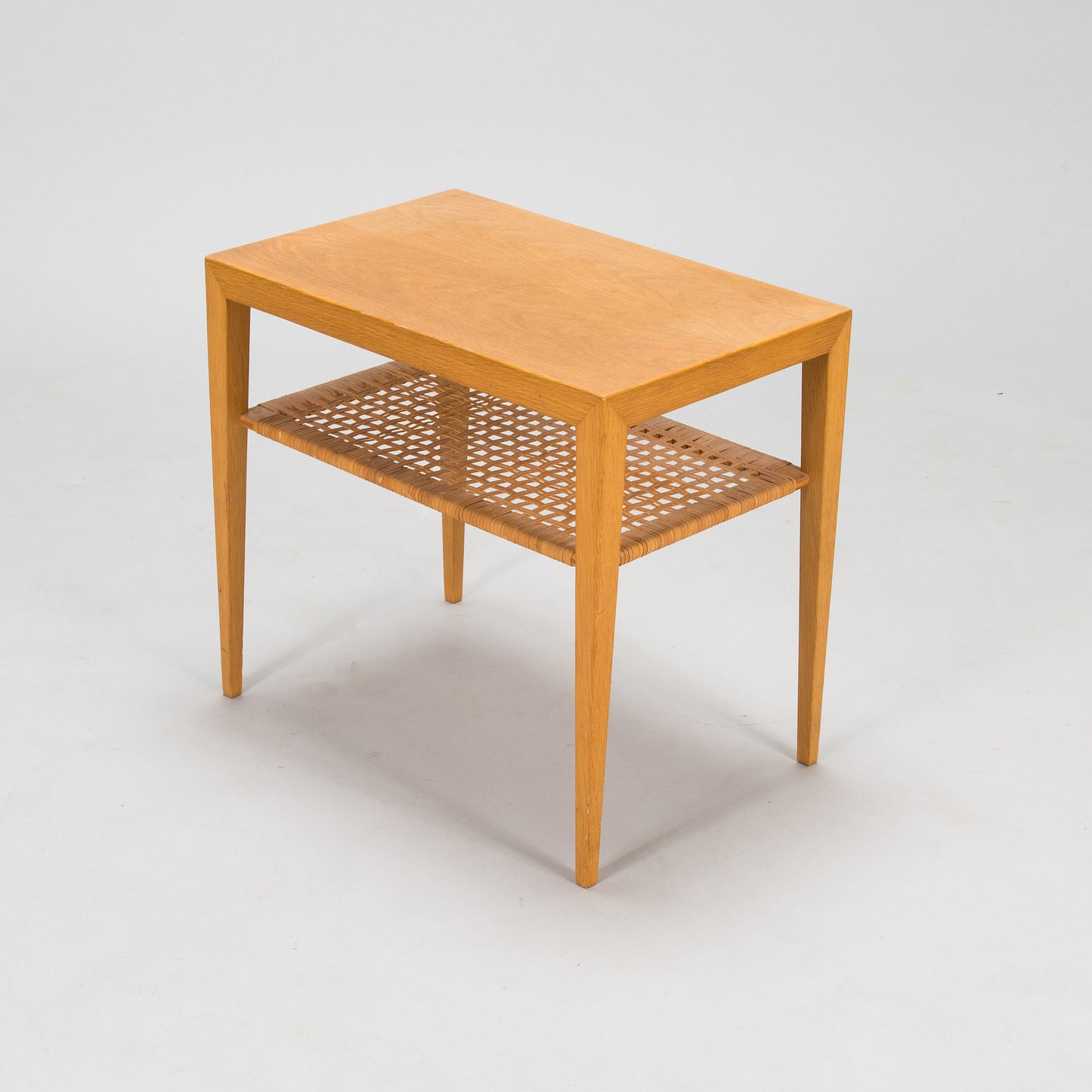 Teak Bedside Table by Severin Hansen for Haslev, Designed 1957