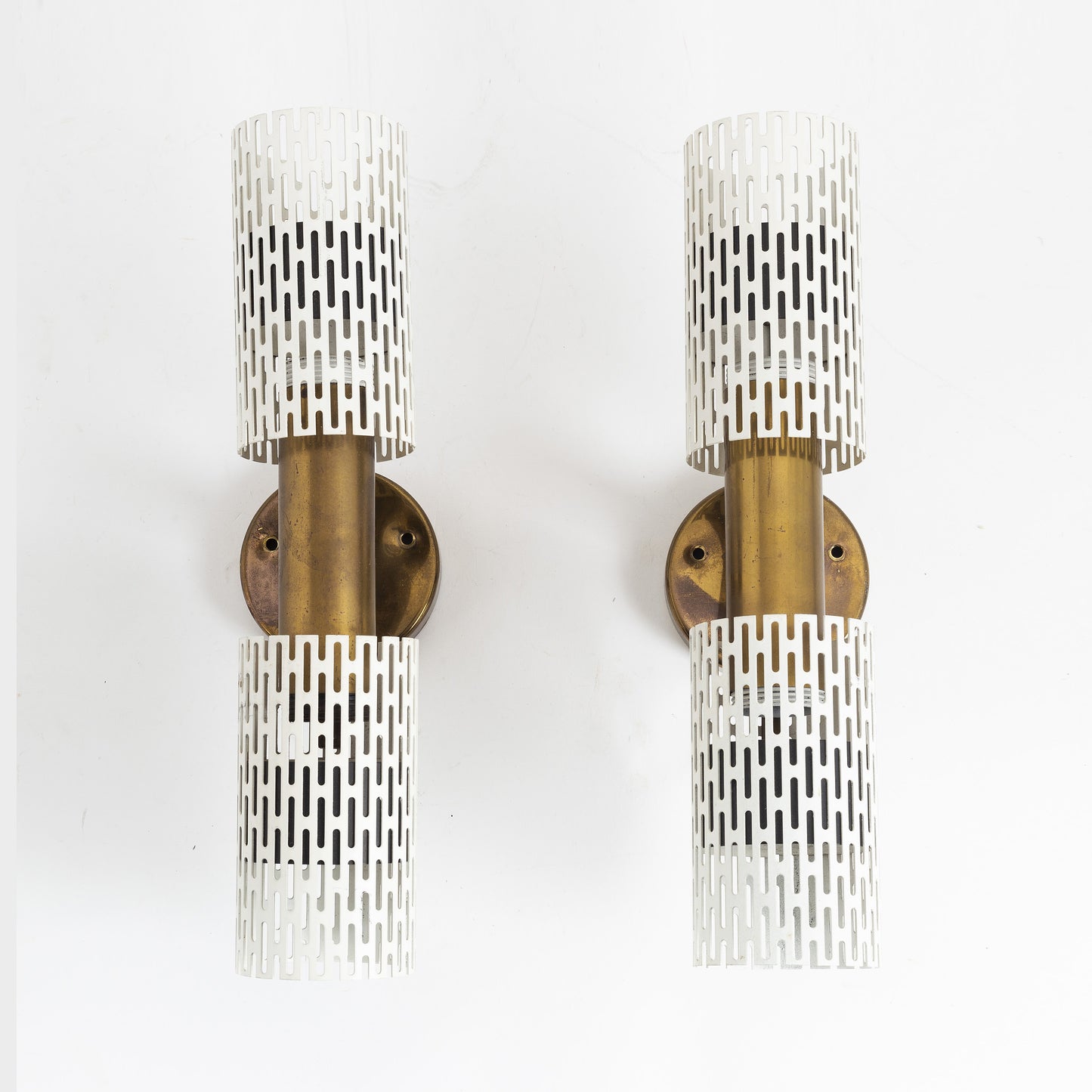 Harald Notini Rare Pair of Sconces Model 11262 for Bohlmarks, 1950