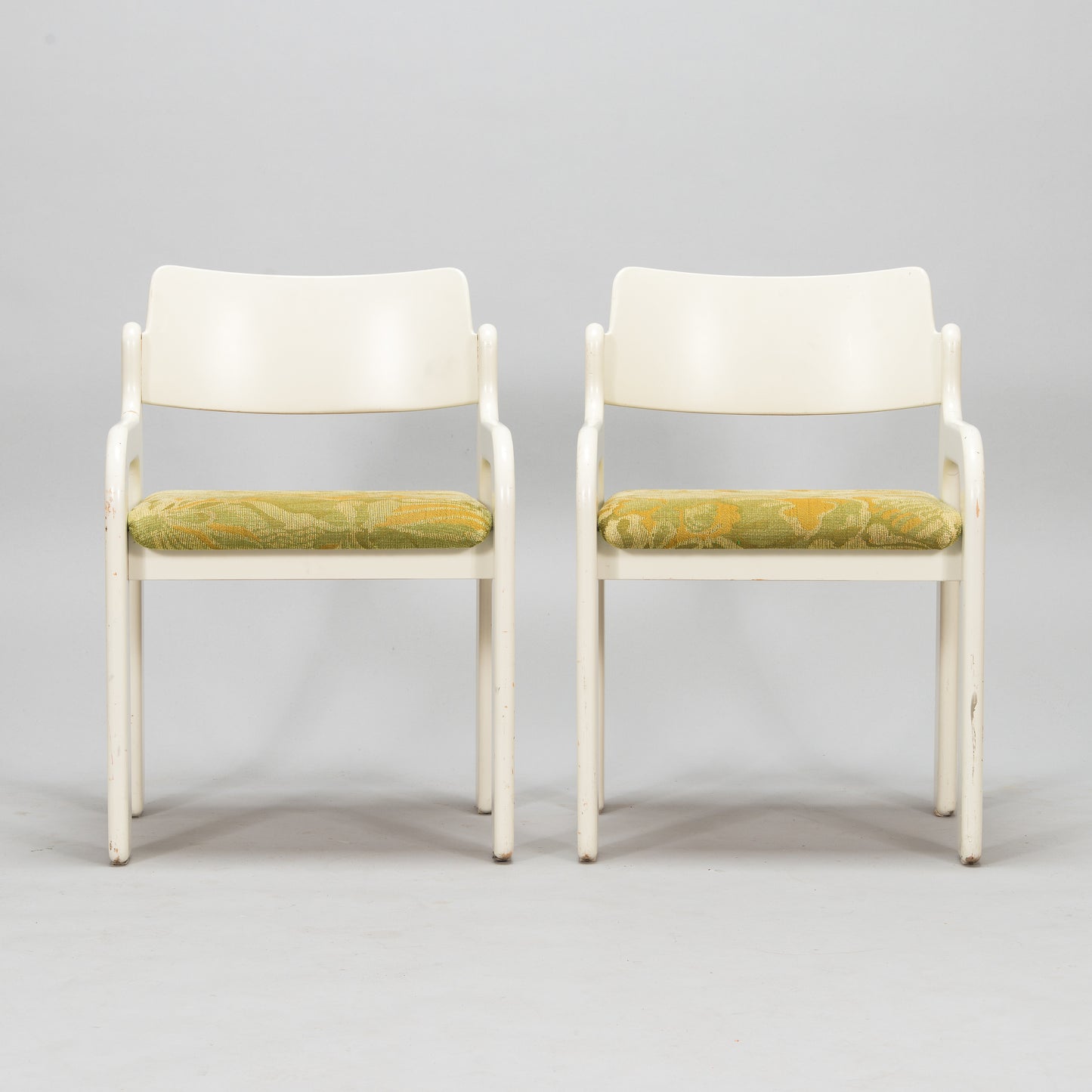 Eero Aarnio 4 Chairs Model Flamingo for Asko Finland Marked, 1970s