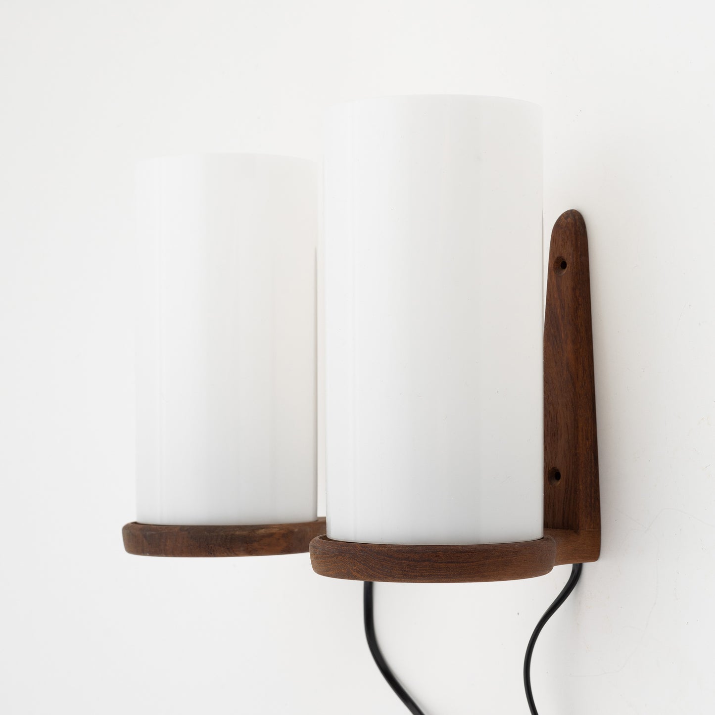 Uno & Östen Kristiansson Teak Sconces for Luxus