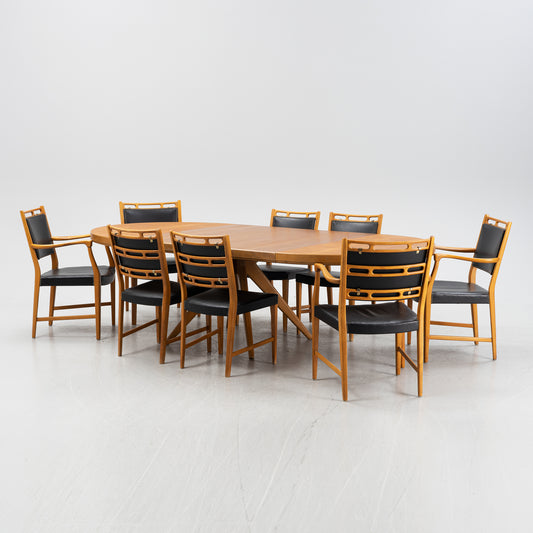 Dining Set by David Rosen Futura-Series Nordiska Kompaniet, 1950's