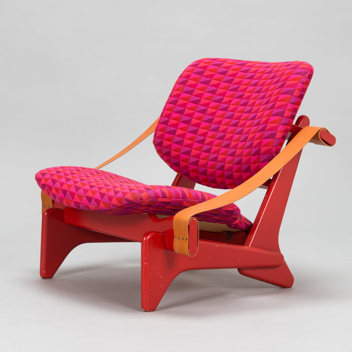 Olof Ottelin Armchair 'Jumbo' N° 174 for Keravan Stockmann Finland 1960