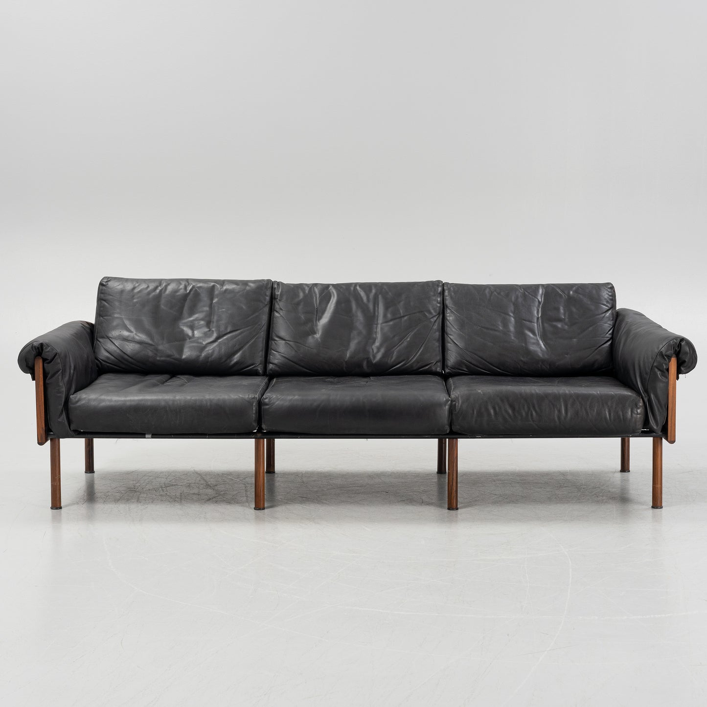 Yrjö Kukka a Rosewood Sofa Model Ateljee for Haimi Finland, 1960