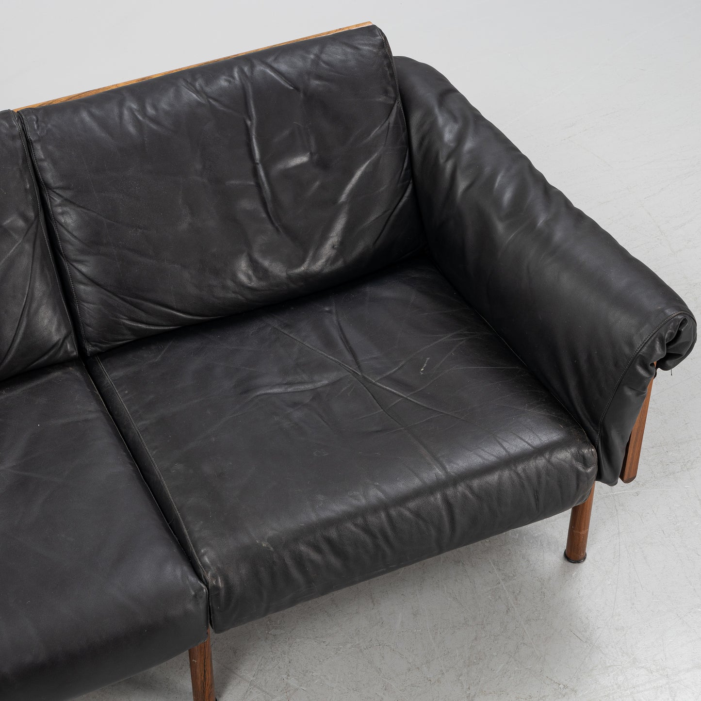 Yrjö Kukka a Rosewood Sofa Model Ateljee for Haimi Finland, 1960