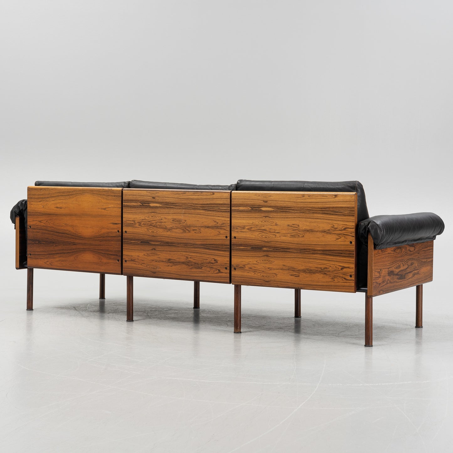 Yrjö Kukka a Rosewood Sofa Model Ateljee for Haimi Finland, 1960