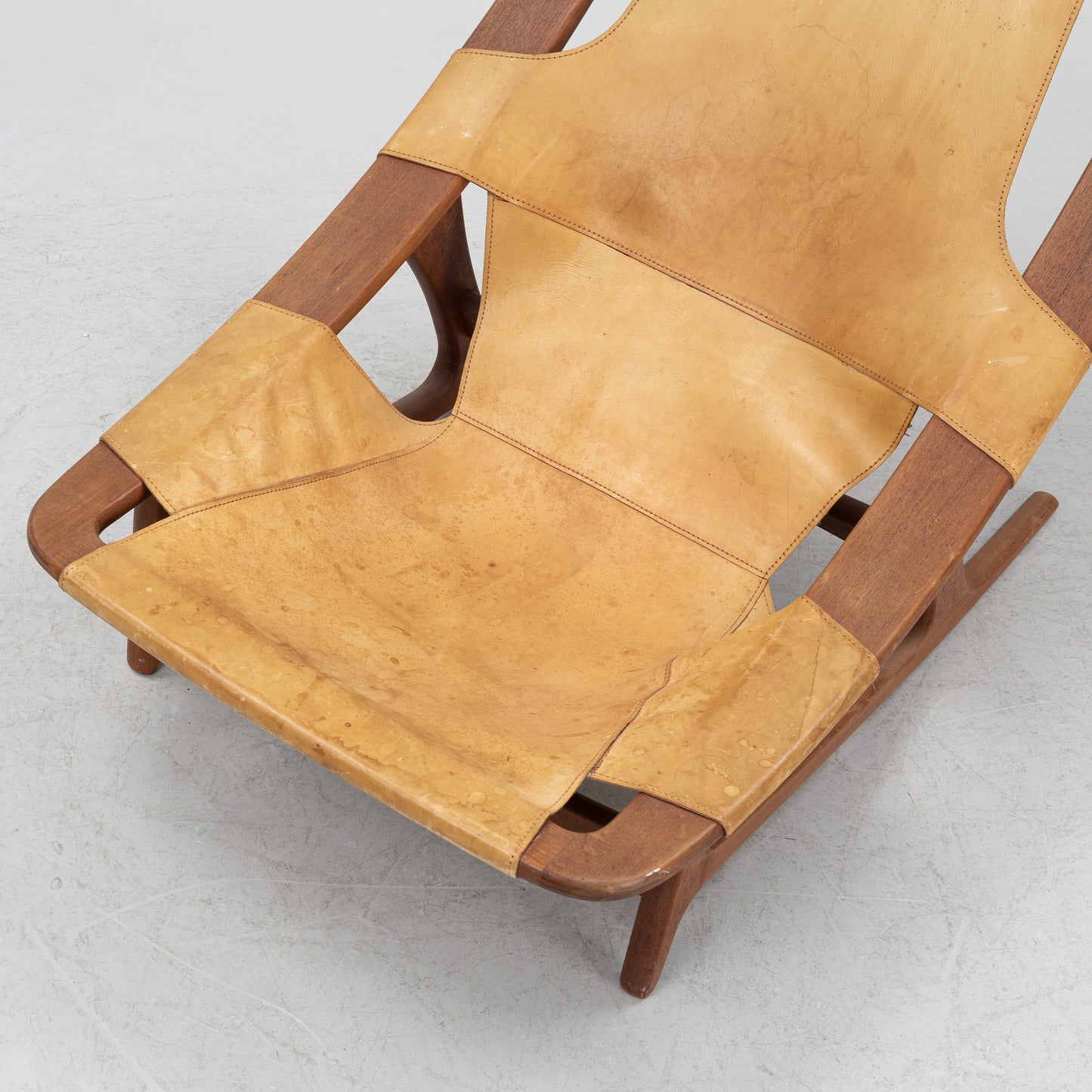 Arne Tideman Ruud Armchair 'Holmenkollen' Teak Norway, 1950s