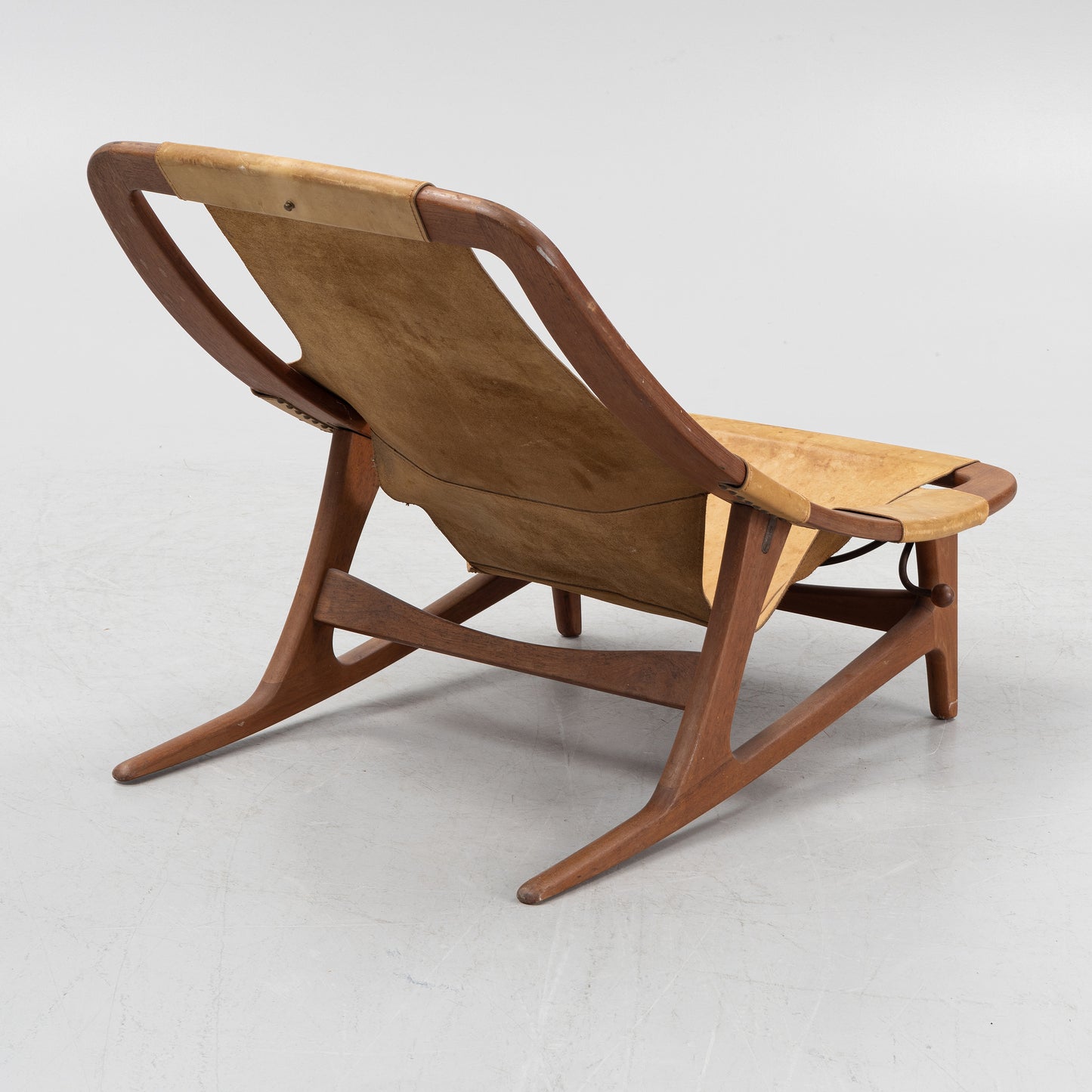 Arne Tideman Ruud Armchair 'Holmenkollen' Teak Norway, 1950s