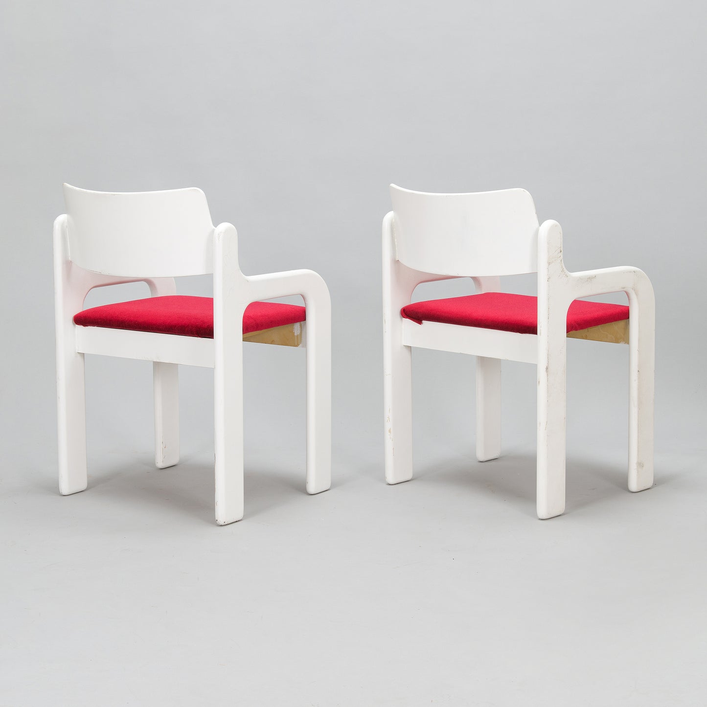 Eero Aarnio Dining chairs 'Flamingo' for Asko  set of 2 Finland 1970s