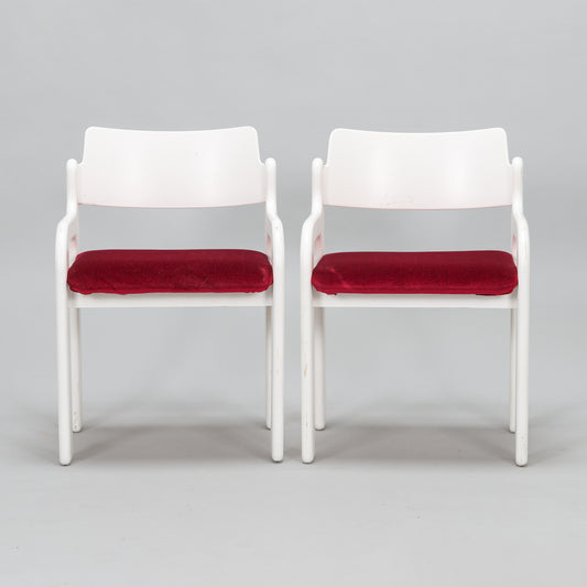 Eero Aarnio Dining chairs 'Flamingo' for Asko  set of 2 Finland 1970s