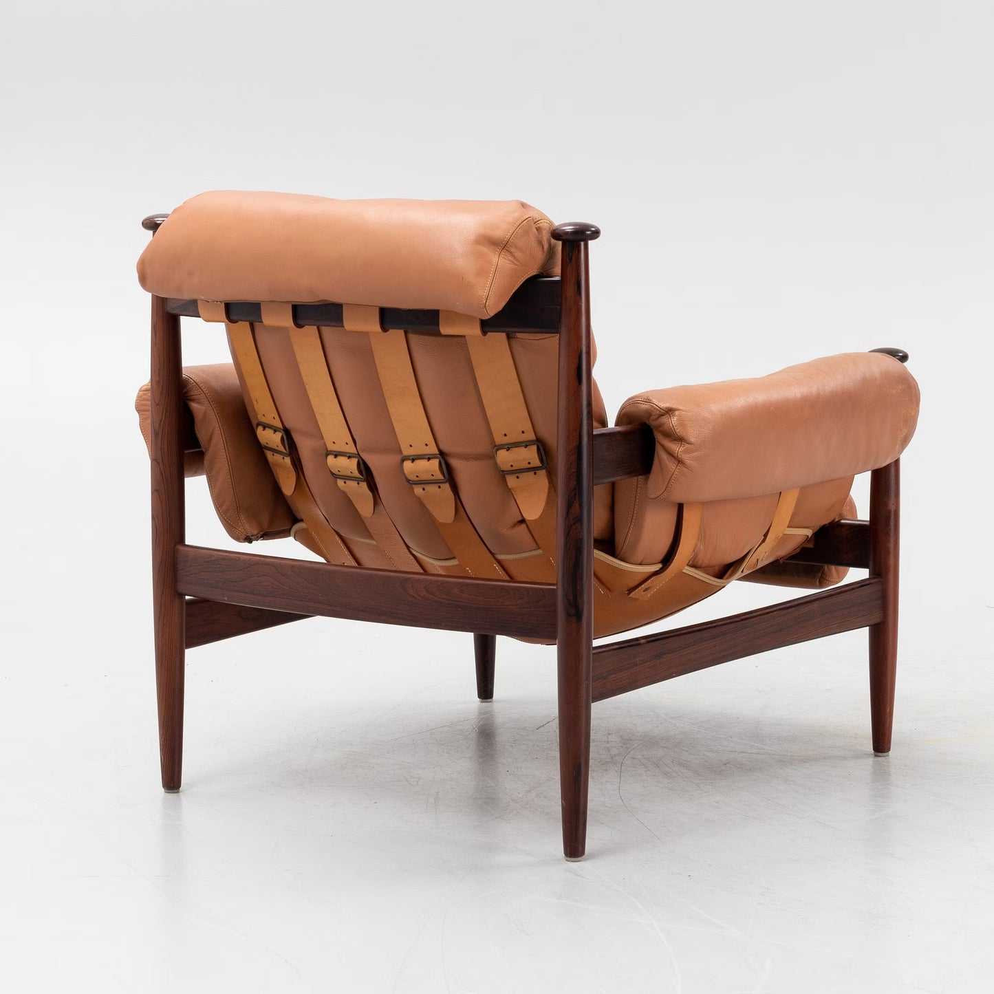 Eric Merthen Admiral Armchair Rosewood Ire Möbler, Sweden 1960