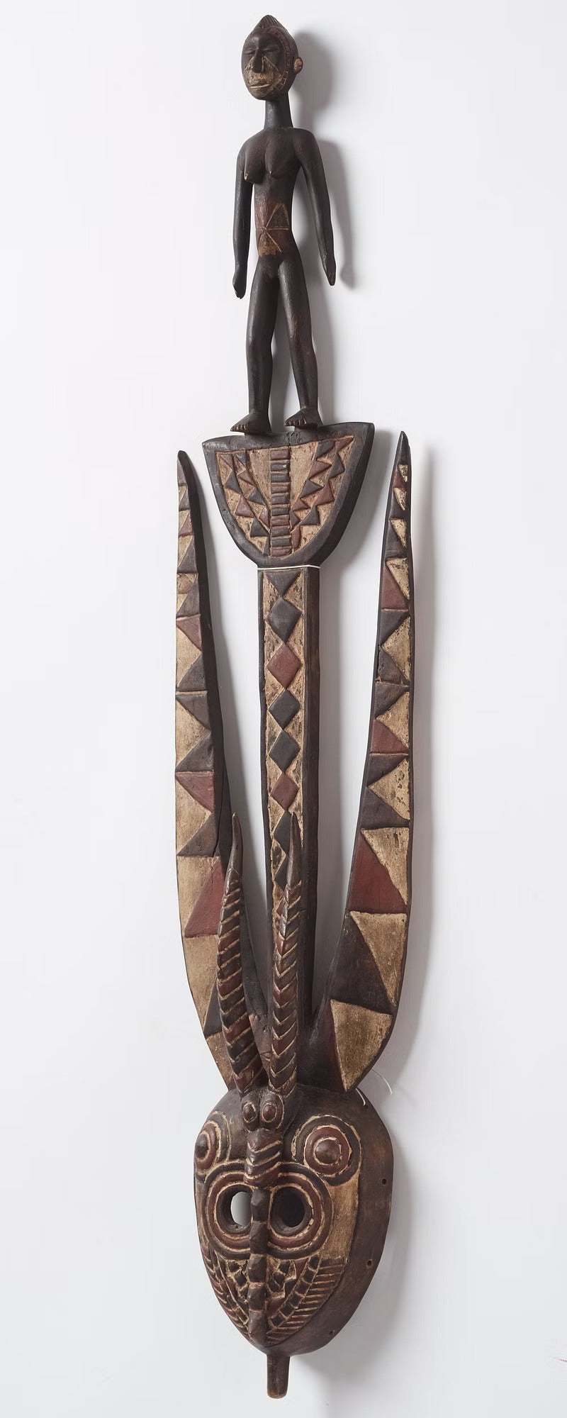 African Bwa leper mask Burkina Fasso XXe century