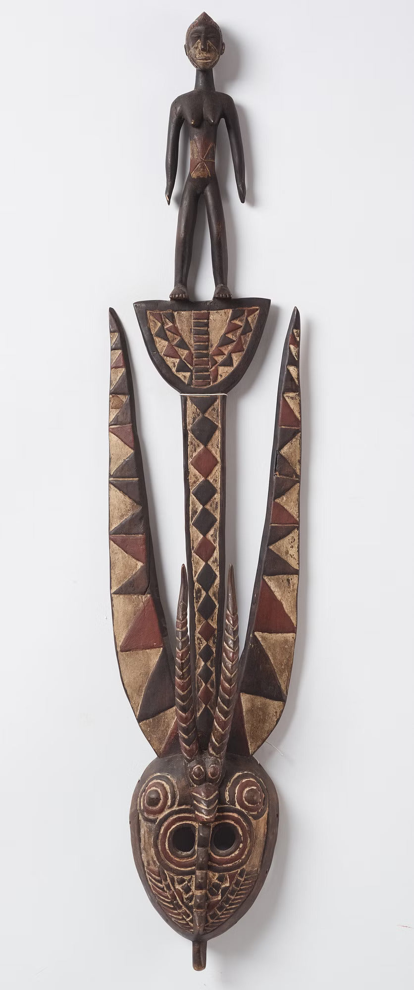 African Bwa leper mask Burkina Fasso XXe century