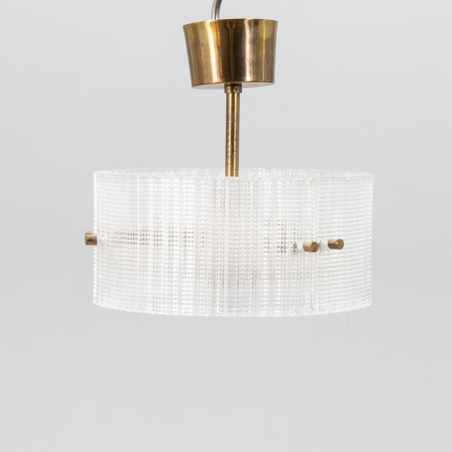 Carl Fagerlund for Orrefors pendant light Sweden 1960