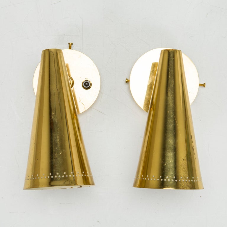 Wall light by KT Valaistus Kone Tukku Oy Finland 1960