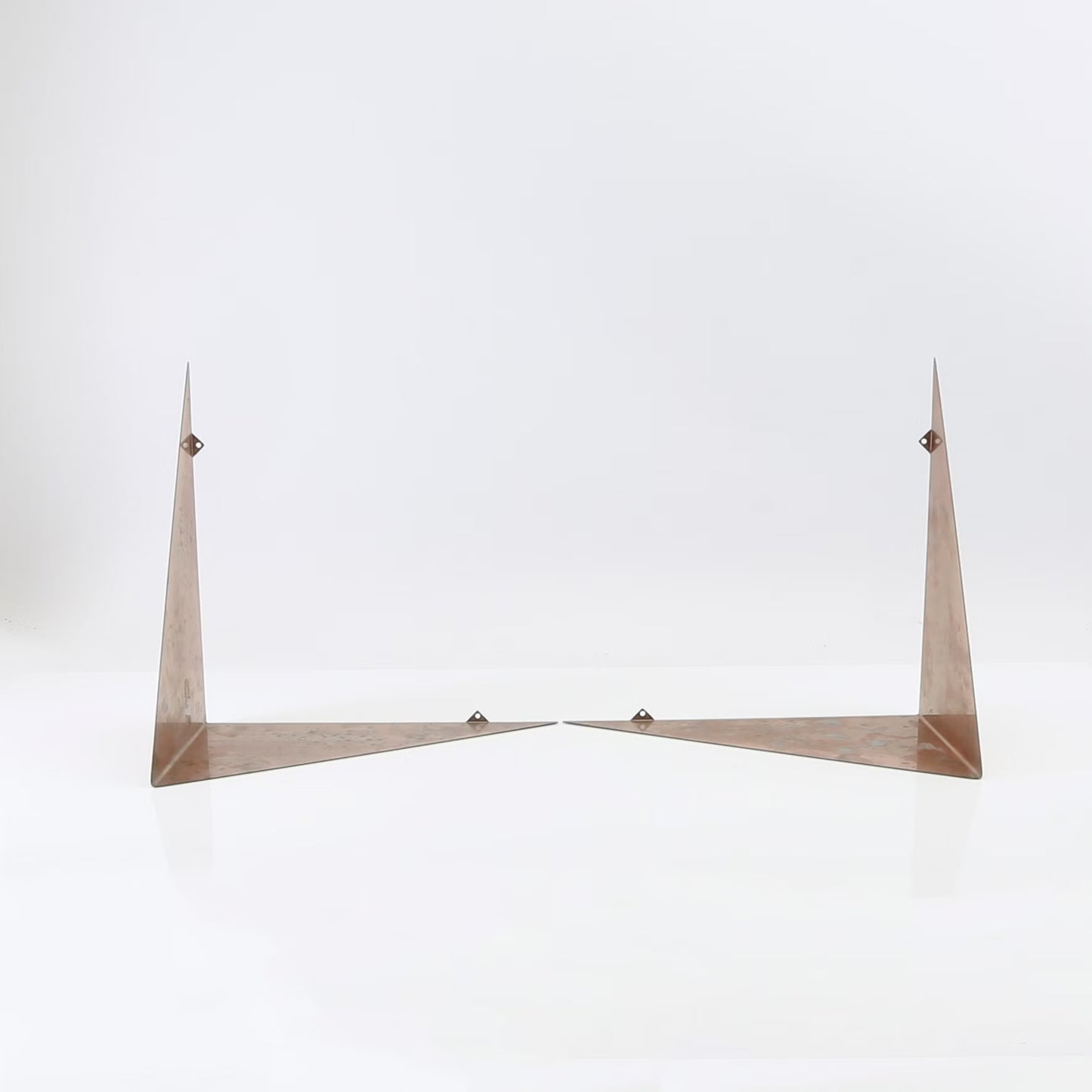 Poul Cadovius Butterfly shelves set of 6 Copper Denmark 1960