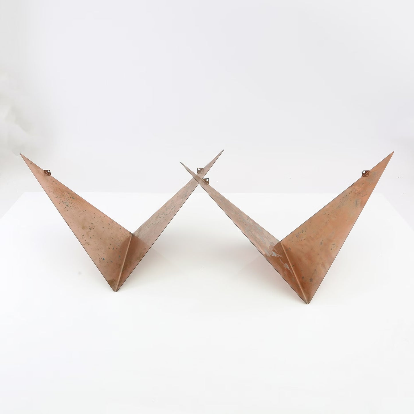 Poul Cadovius Butterfly shelves set of 6 Copper Denmark 1960