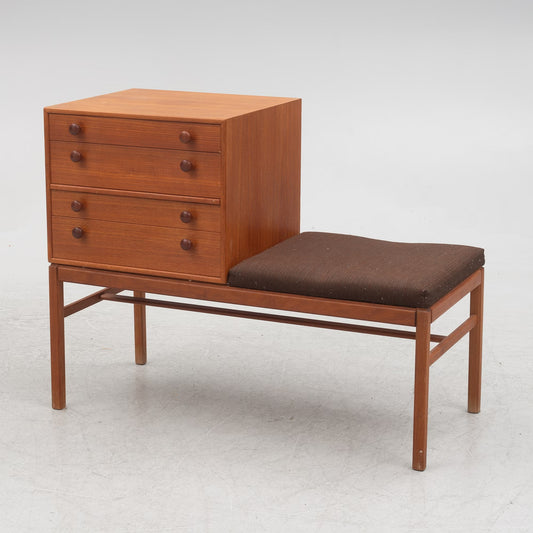 Sven Engström & Gunnar Myrstrand, "Casino" dresser with seat Sweden 1960