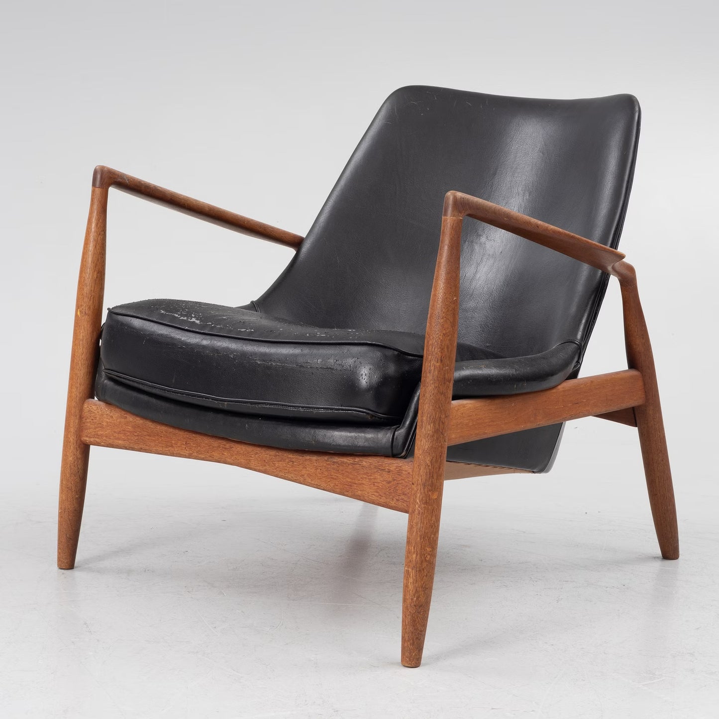 Ib Kofod Larsen, Easy Chair  "Seal"  made by OPE in Sweden 1960