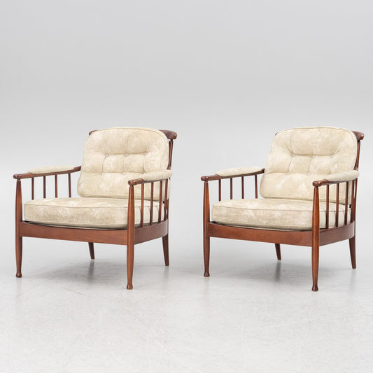 Kerstin Hörlin-Holmquist armchair "Skrindan" for OPE Möbel Sweden 1960s