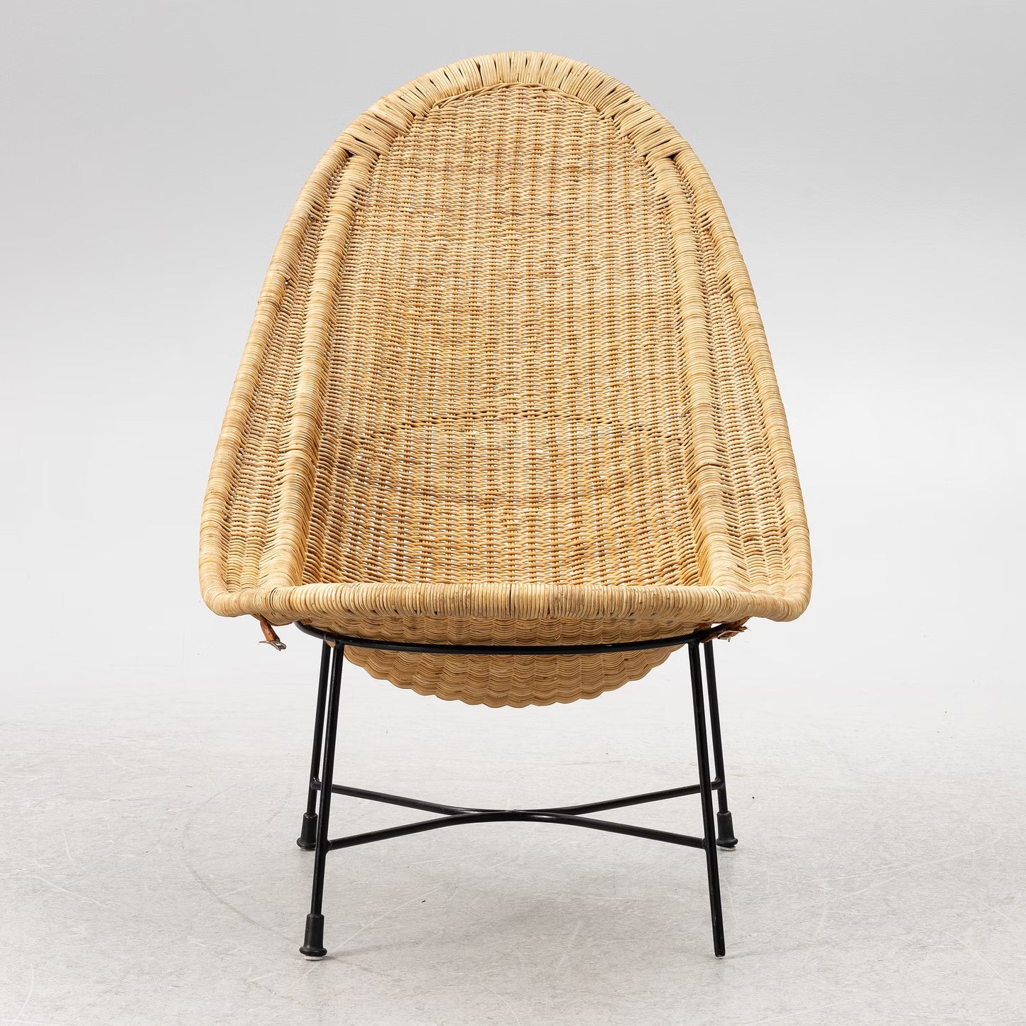 Kerstin Hörlin-Holmquist Easy Chair model "Stora Kraal" , Sweden, 1950s