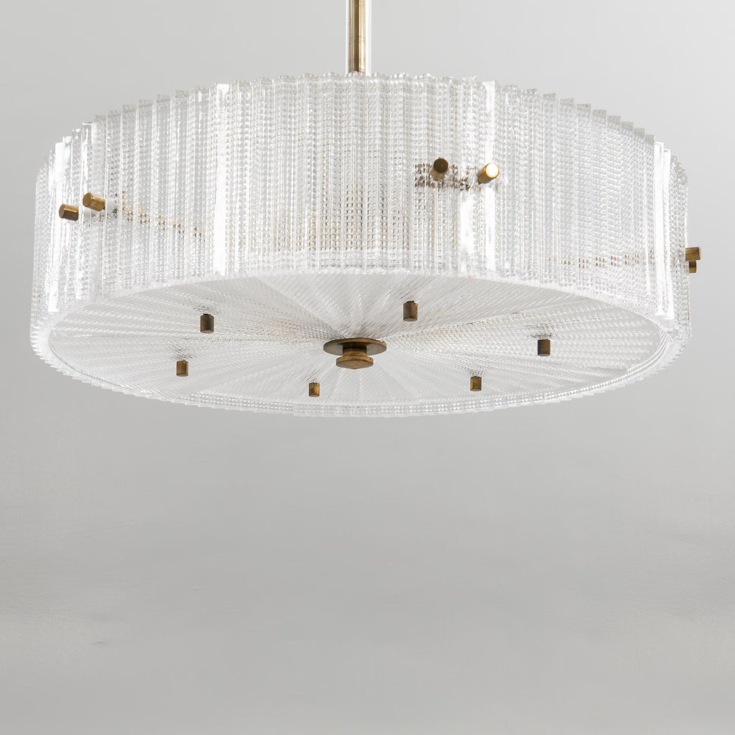 Carl Fagerlund XXL celling lamp for Orrefors Sweden 1960