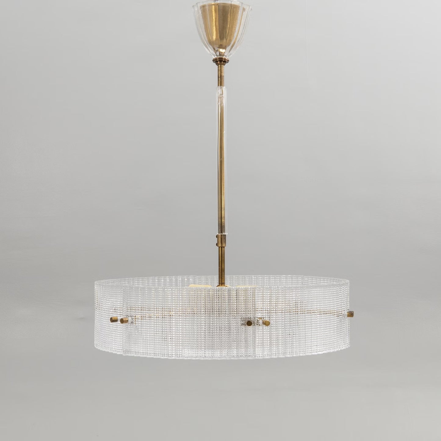 Carl Fagerlund XXL celling lamp for Orrefors Sweden 1960