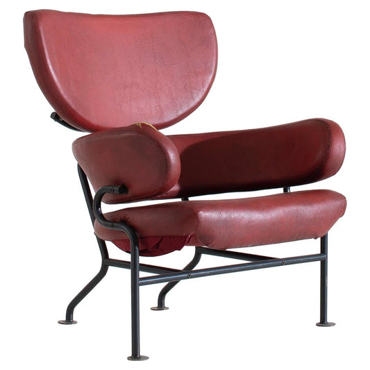 Franco Albini PL19 Tre Pezzi Armchair for Poggi Pavia Italy Circa 1959