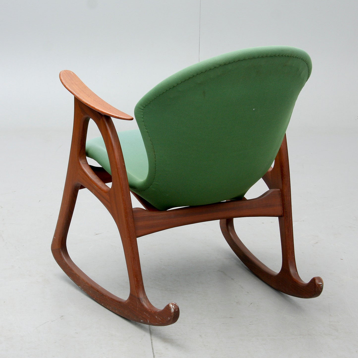 Aage Christiansen Swivel Chair, Erhardsen & Andersen Denmark 1960s