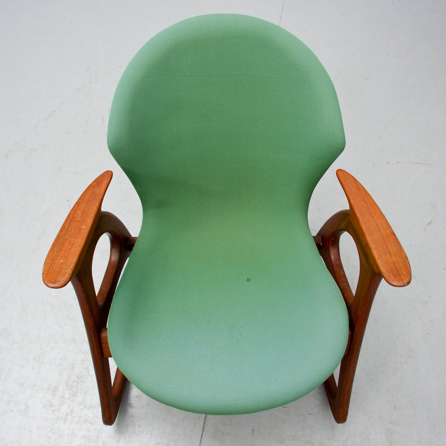 Aage Christiansen Swivel Chair, Erhardsen & Andersen Denmark 1960s