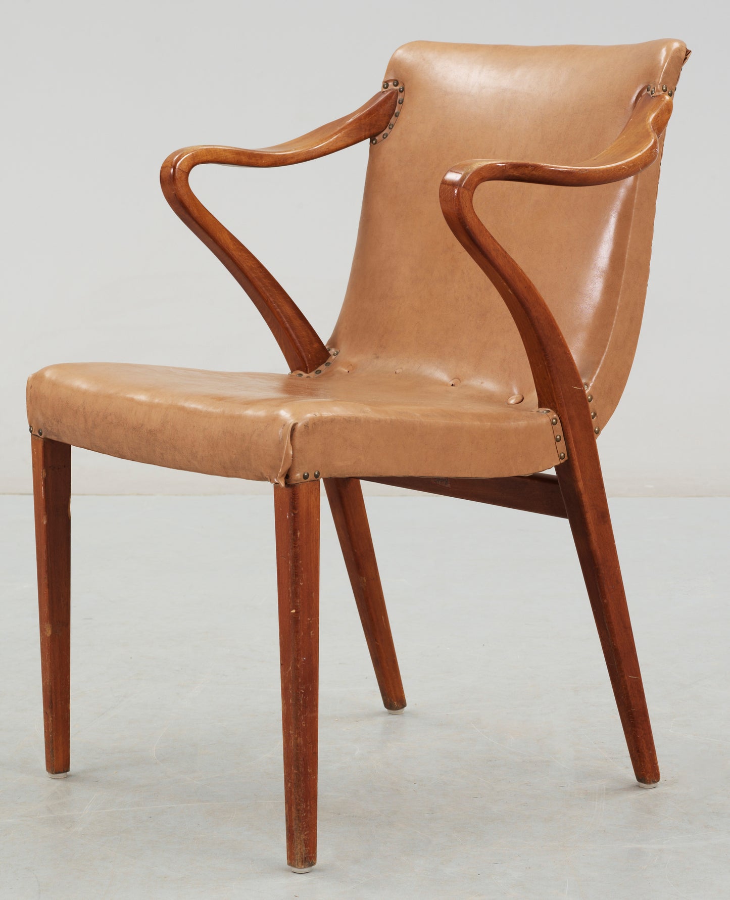 Axel Larsson Model '1208' Armchair for Bodafors Birchwood, Sweden 1937