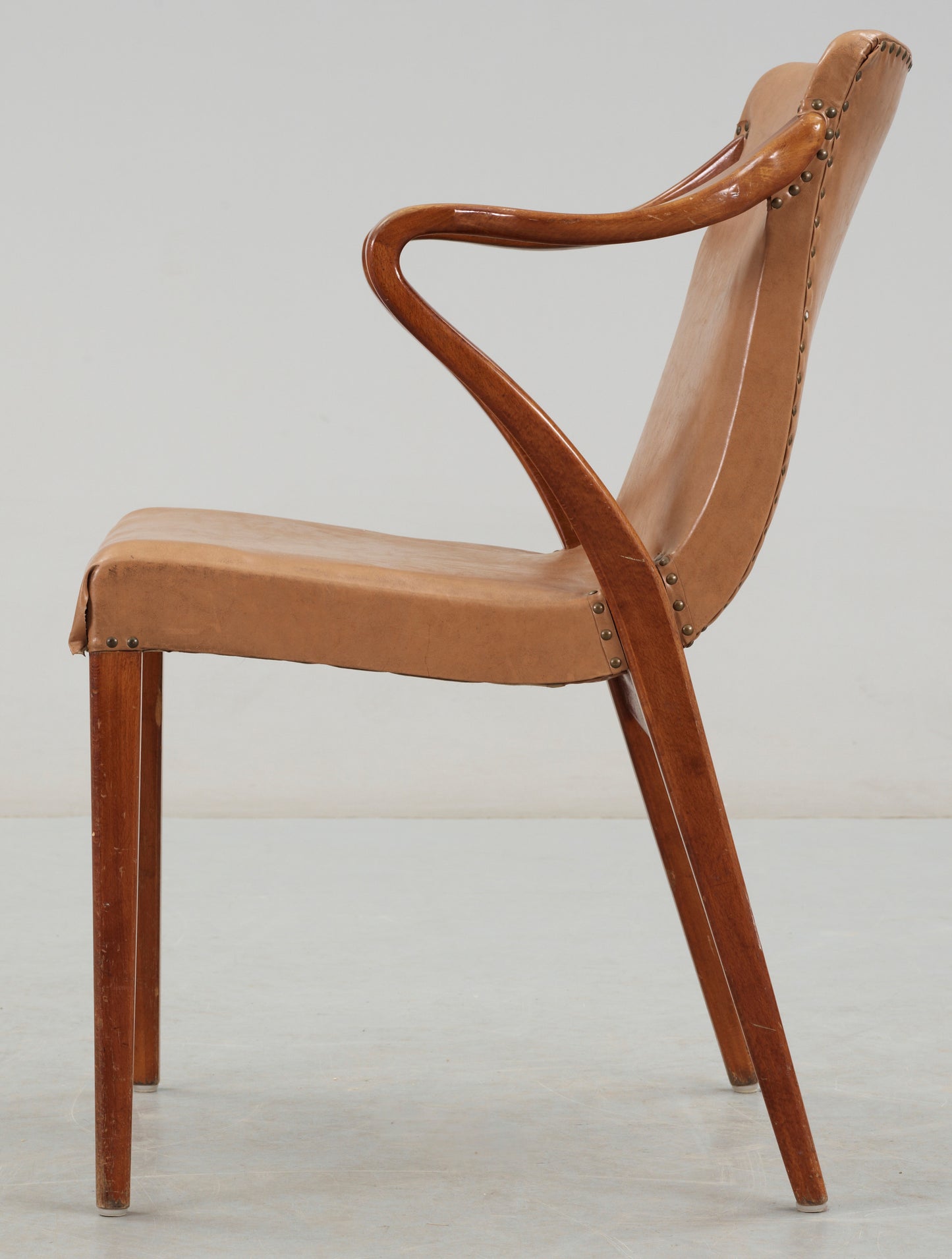 Axel Larsson Model '1208' Armchair for Bodafors Birchwood, Sweden 1937