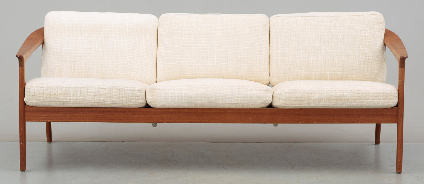 Sofa by Folke Ohlsson " Colorado" Made by Bodafors Teak Wood Sweden 1960 Signed