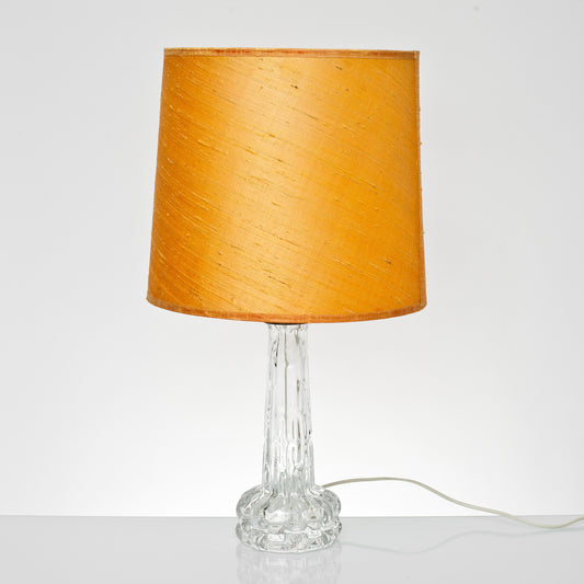 Carl Fagerlund for Orrefors Glass Table Lamp Model 'RD'