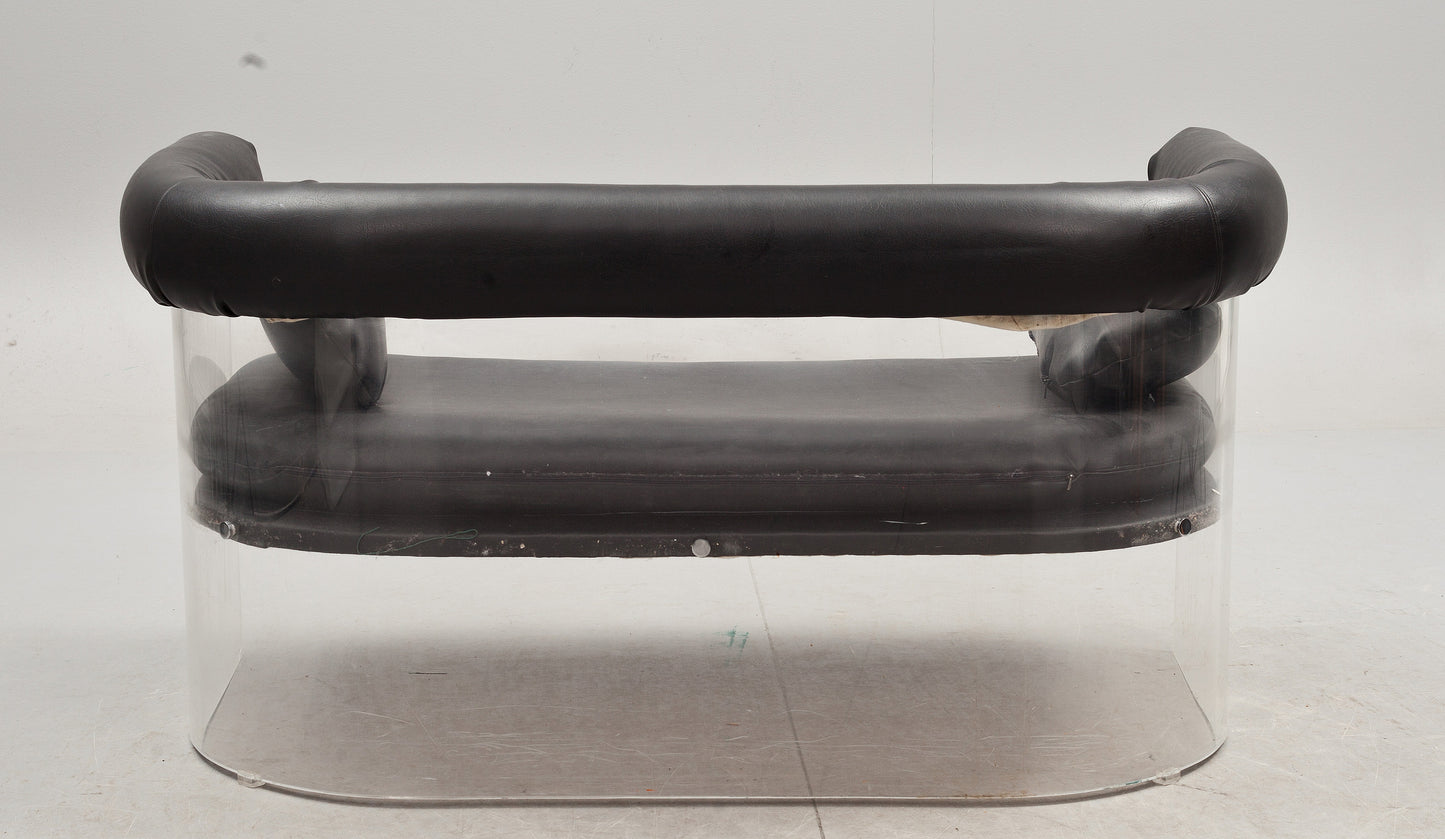 Sofa in Plexiglass Anonymous, France, 1970