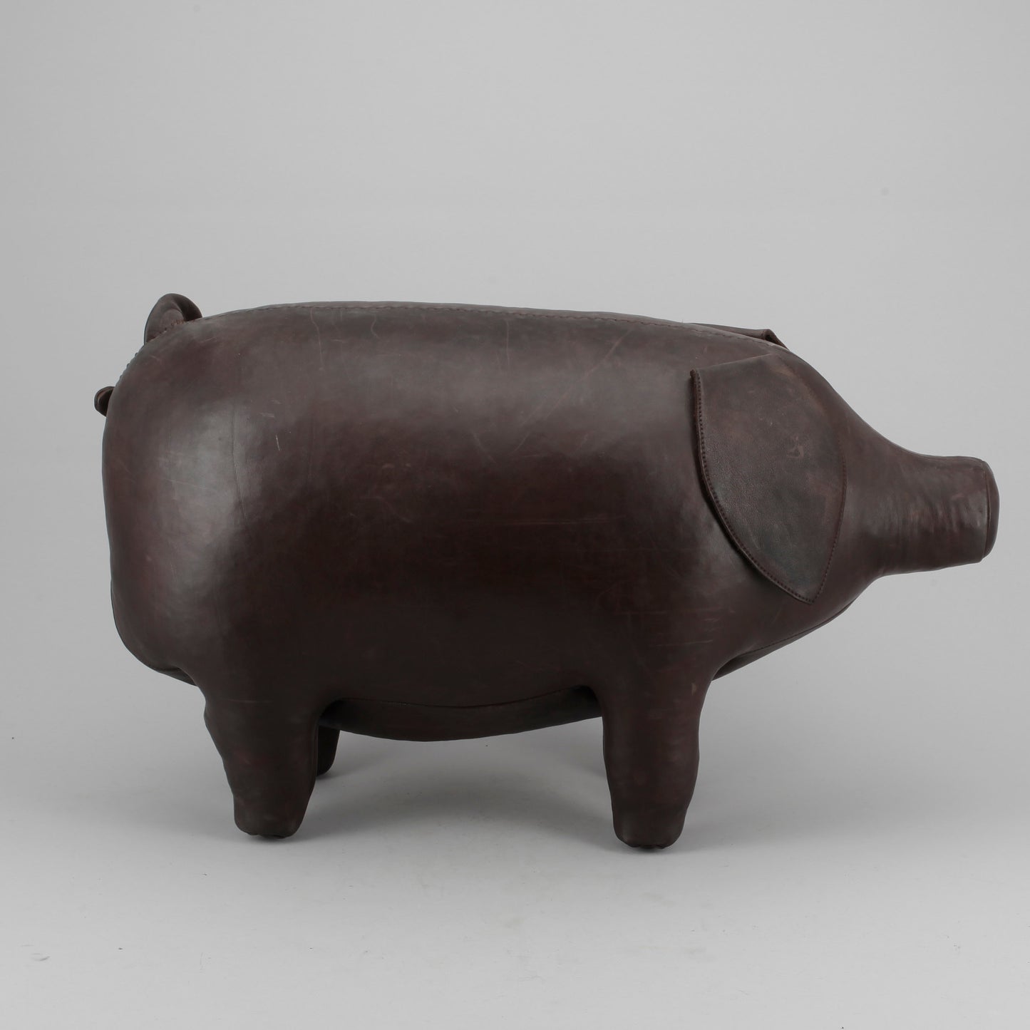 Dimitri Omersa & Co Pig in Leather for Abercrombie, England, 1980s