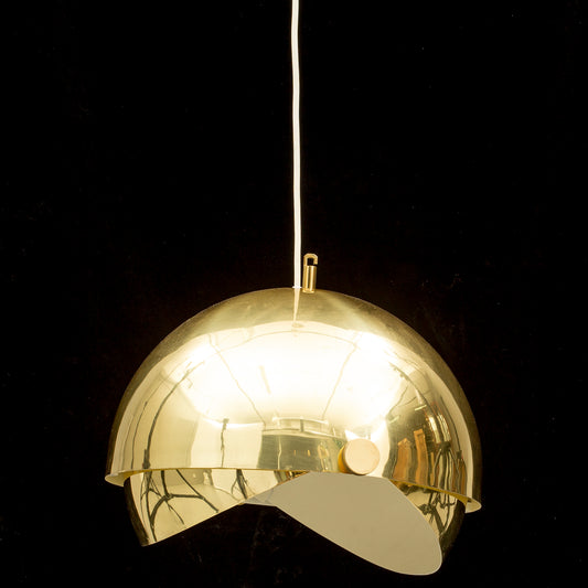 Brass Adjustable Sphere Light by Münchner Werkstätten, Germany, 1970