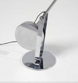 Oversized Chrome Lamp with Counterweight Anonymous Italia, 1970