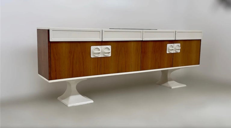 Sideboard by Luigi Sormani 'Space Age' Italy, 1970