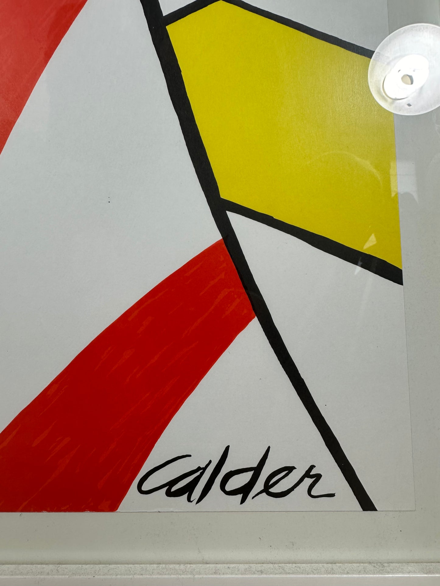 Alexander Calder, print signed and numbered with certificate dated 1975