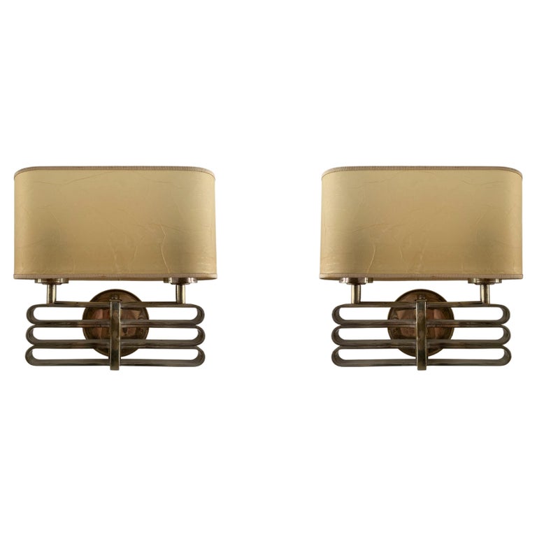 Art Déco Pair of Sconces Anonymous, France, 1930