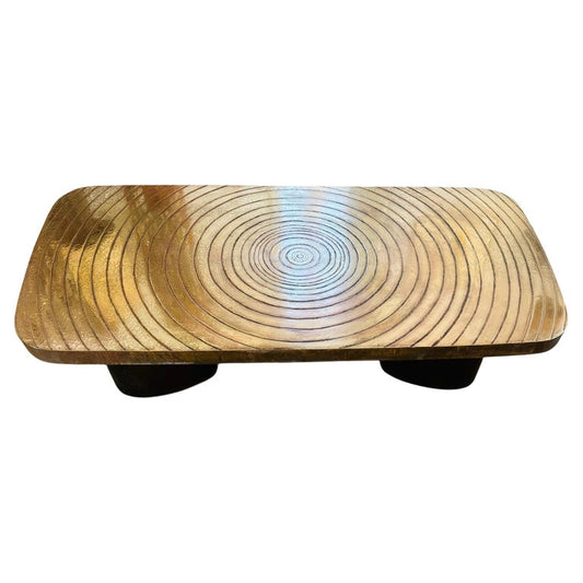 Ado Chale style " Goutte d'eau" large table Belgium 1980