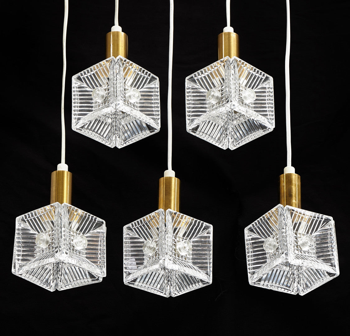 Carl Fagerlund light for Orrefors Sweden 1960