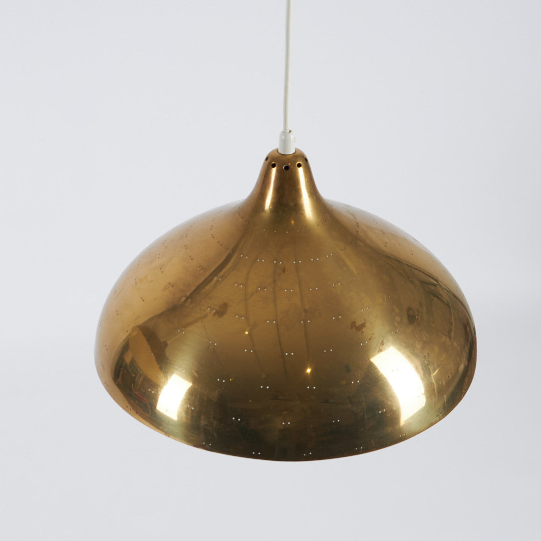 Brass Lamp Model Er99, Paavo Tynel style Itsu Sweden 1950s