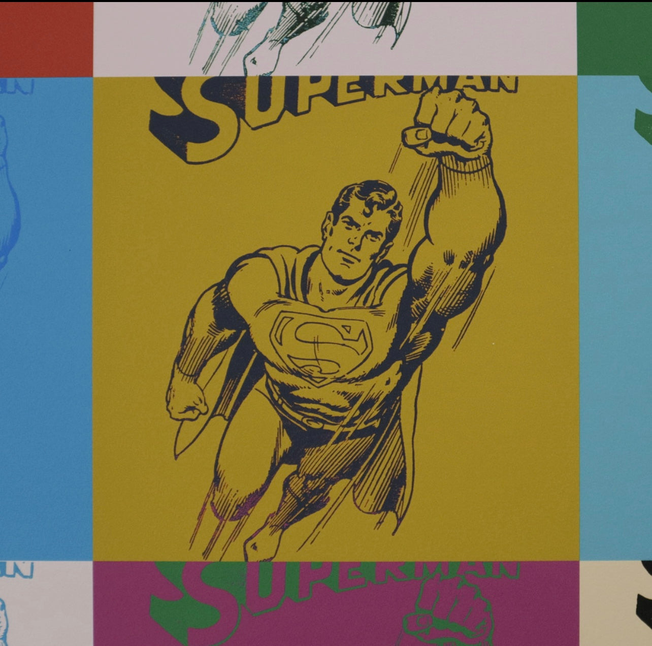 Granolithography "Superman" WARHOL ANDY After - Carnegie Museum of Art