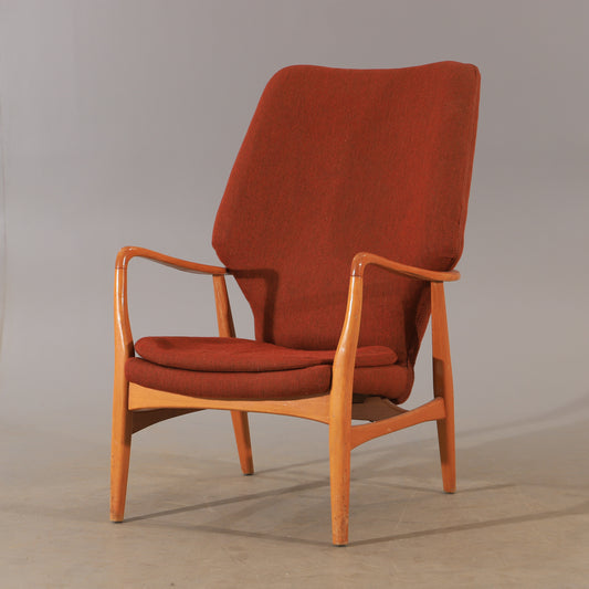 Henry Schubell Easy Chair Model Ms-6 Denmark, 1950