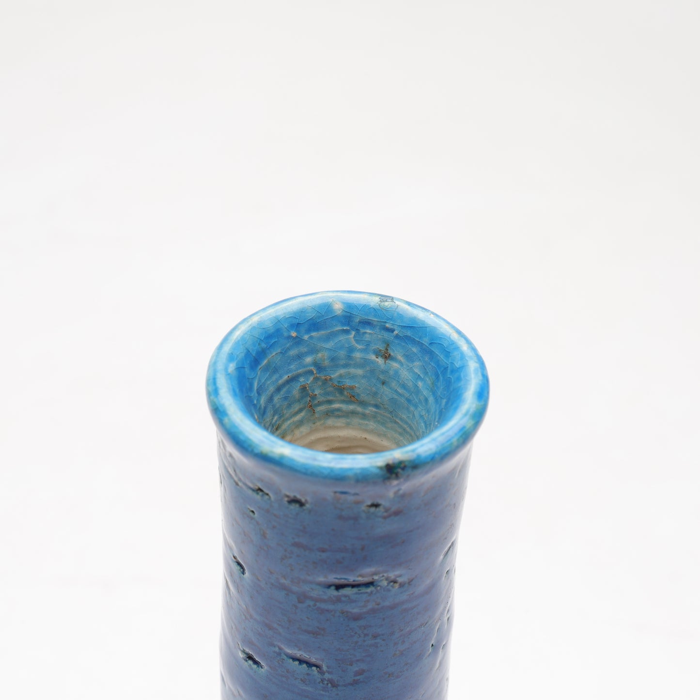 Aldo Londi vase by Bitossi ceramic Italy 1960.