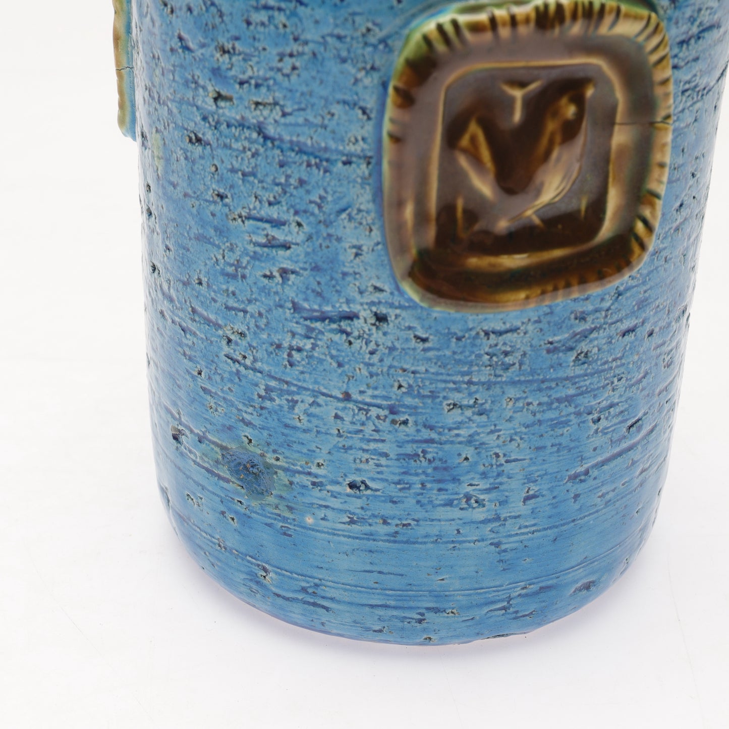 Aldo Londi vase by Bitossi ceramic Italy 1960.