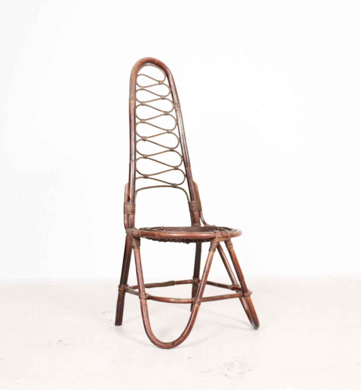 Bamboo Chair by Dirk Van Sliedrecht for Rohe Noordwolde Sweden 1960s.