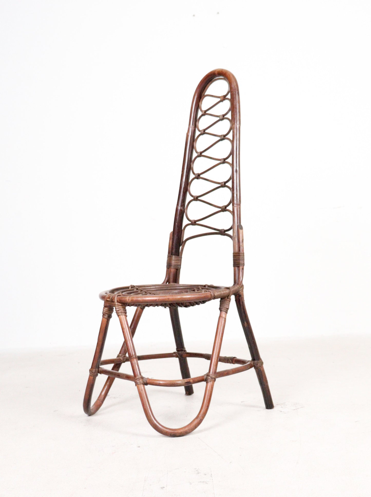 Bamboo Chair by Dirk Van Sliedrecht for Rohe Noordwolde Sweden 1960s.